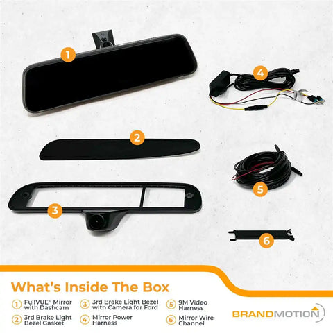 FULLVUE  REAR CAMERA MIRROR