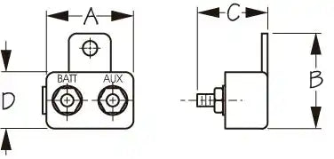SEA DOG 420842-1 CIRCUIT BREAKER RESETTABLE) -