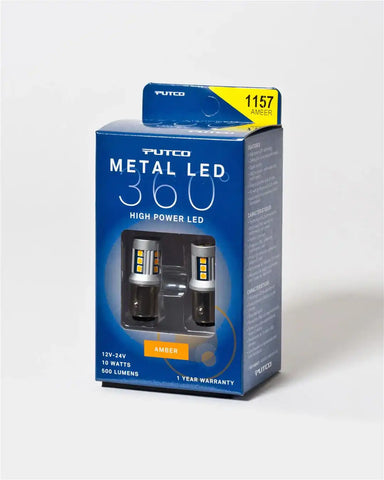 PUTCO 341157A-360 1157 - AMBER PLASMA LED