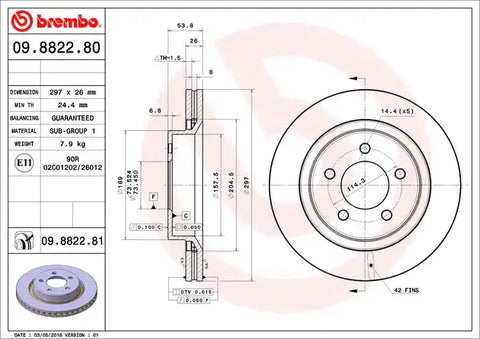 DISC BRAKE ROTOR