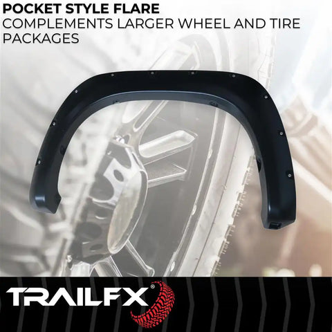 TRAILFX TFT3001S POCKET STYLE FLARE SMOOTH SET OF 4