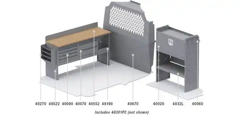 HOLMAN 50PCL LOCKSMITH PACKAGE