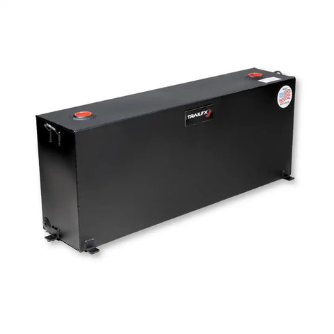 37 GAL MATTE BLK STEEL RECT TANK