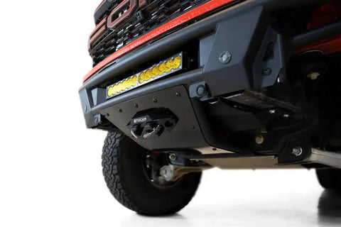 Addictive Desert Designs AC2101401NA - Ford Raptor 2022 Up Pro Bolt-On Winch Kit in Hammer Black