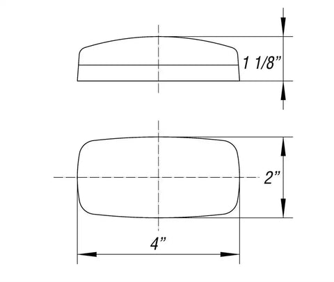M/C; OVAL;WHT BASE; RED