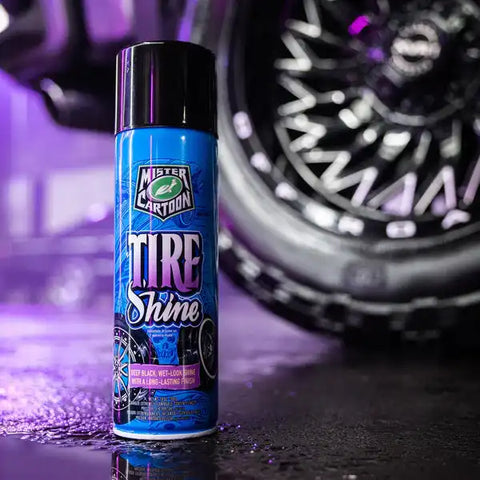 TURTLEWAX 54252 MR CARTOON: TIRE SHINE AER 14 OZ