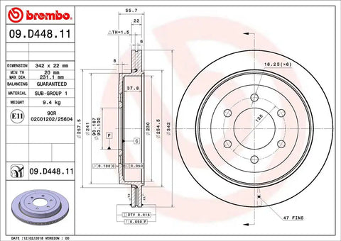 DISC BRAKE ROTOR