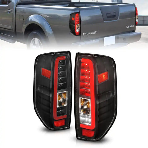 ANZO USA 311443 Tail Light Assembly LED Clear Lens Black Housing Red Brake Light/
