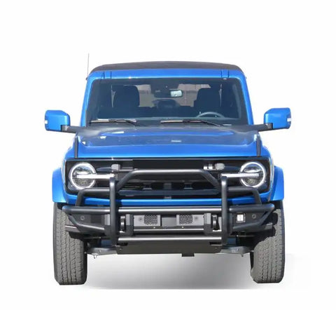 Black Horse Off Road GG-FB22 - Tubular Grille Guard Light Duty 2021-2024 Ford Bronco