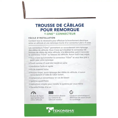TEKONSHA 118828 TOW HARNESS T-CONNECTOR ASSEMBLY
