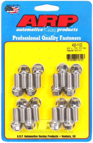 ARP Auto Racing 400-1102 Exhaust Header Bolt For Use With Chevy Big Block 3/8 - 16