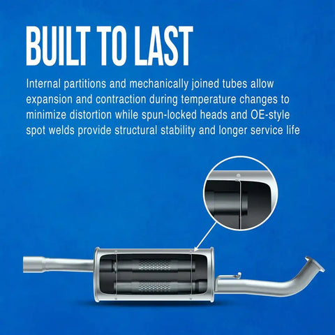 WALKER EXHST 18285 TRU-FIT MUFFLER