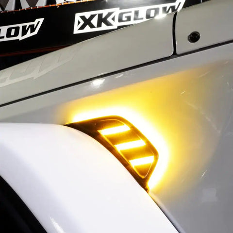 XK GLOW XK-VENT-RGB-KIT JEEP AIR VENT LIGHT