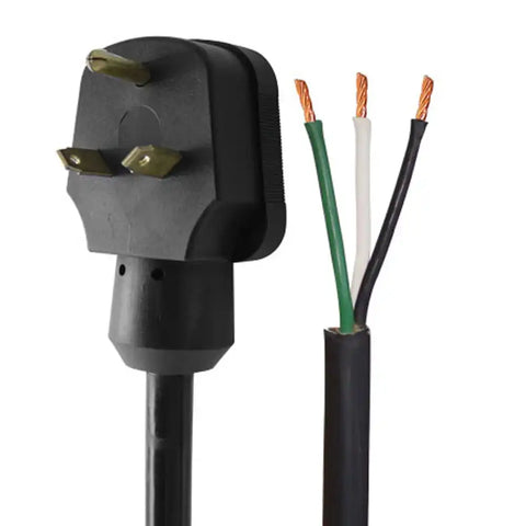 AP Products 16-00564 Power Cord Power Supply Cord 30 Amp Male Plug End 30 Amp 10