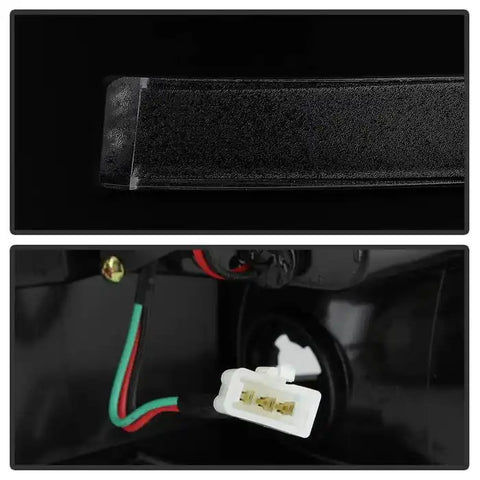 Spyder Automotive 5078148 Tail Light Assembly LED Smoke Lens Black Housing Uses O