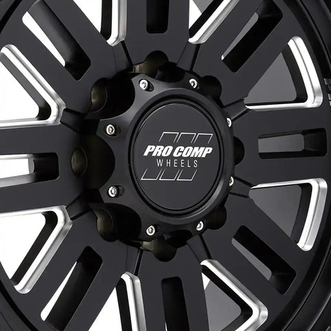 20X9 8X6.5 5BSMM SATIN BLACK/MILLED
