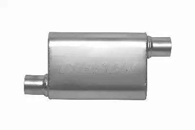 Gibson Performance Exhaust 55171S CFT Superflow Offset/Offset Oval Muffler Stainless