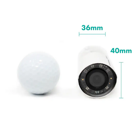 KJM C30 CAMERA MINI BULLET 800TVL WHITE