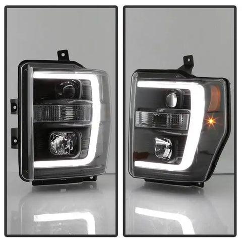 Spyder Automotive 5084477 Headlight Assembly Version 2 Halogen Bulb Projector Beam