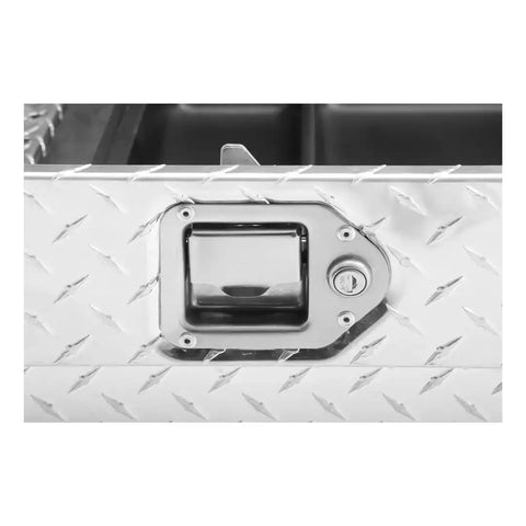 UWS TBS-69-LP Tool Box Crossover Low Profile Single Lid Diamond Tread Bright Alu