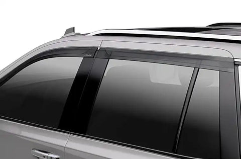 Auto Ventshade (AVS) 894088 - Ventvisor Deflector Smoke Low Profile Outside Mount 4 pc.