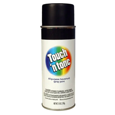 AP Products 003-55275 Multi Purpose Paint Touch N Tone Flat Black 10 Ounce Aerosol