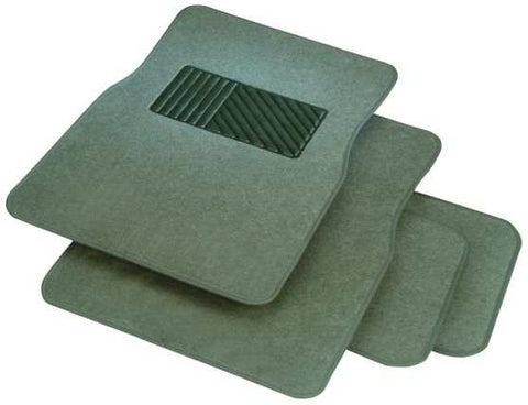 RUBBERQUEEN 70541 CARPETED 4PC W/HP BLACK