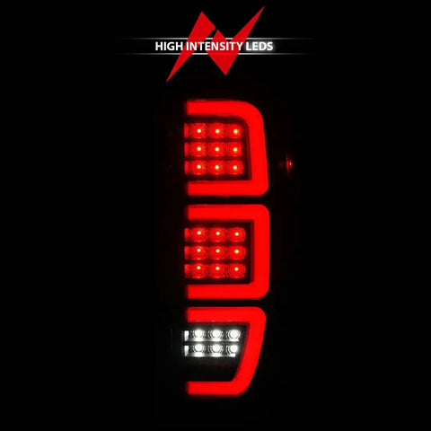 ANZO USA 311458 Tail Light Assembly LED Smoke Lens Black Housing Red Brake Light/