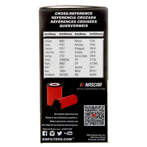 K&N FILTER HP-7038 OIL FILTER