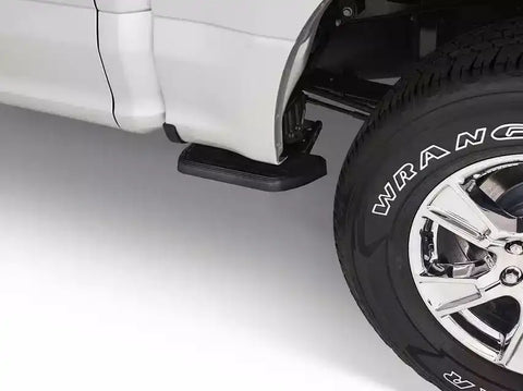 Amp Research 75423-01A Truck Step BedStep 2  Side Mounted Single Flat Step 300