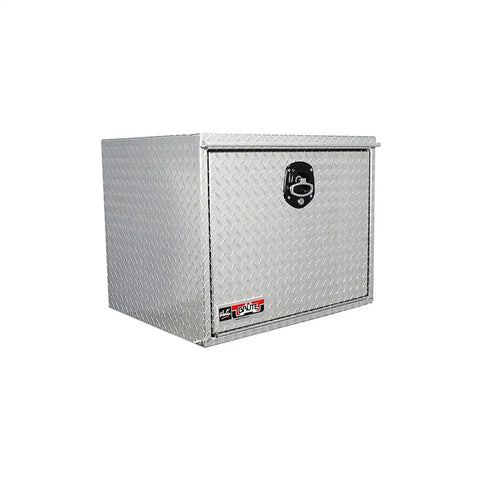 Westin 80-HUB2430 - Brute HD Under Body Tool Box Polished Aluminum 24 in. x 30 Drop Down Door