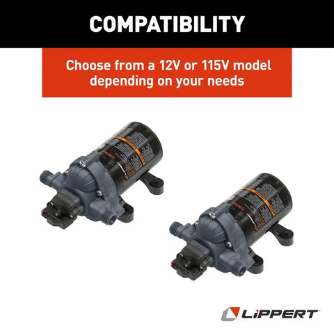 PUMP WATER 12V 3.0 GPM