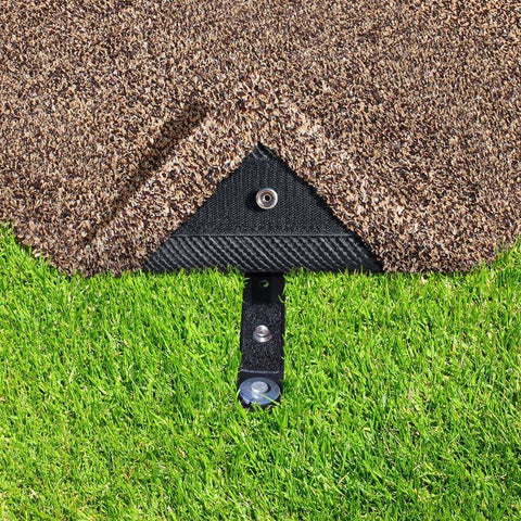 PRESTO FIT 2-1201 SURFACEMATE PAT RUG 8 X 12 BRN TAN