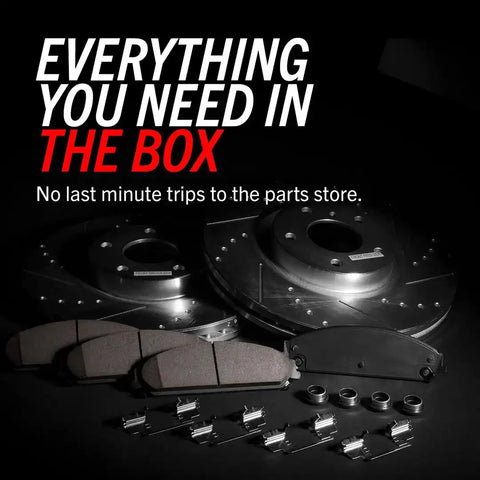 POWERSTOP K4603 1 CLICK BRAKE KIT W/HDW