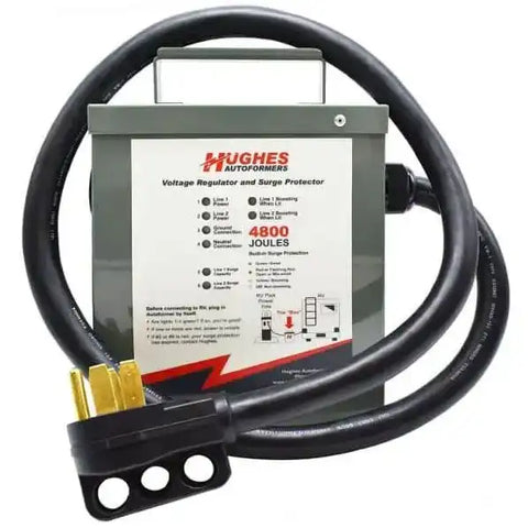 Hughes Auto RSP-50 - 50AMP VOLT BOOSTER&SURGE PROTECTOR