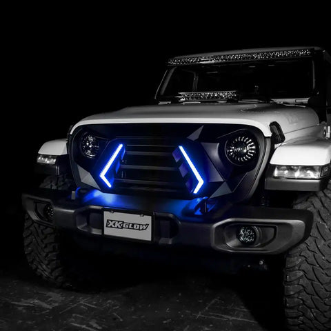 XKCHROME LED GRILL KIT FOR JK WRANG
