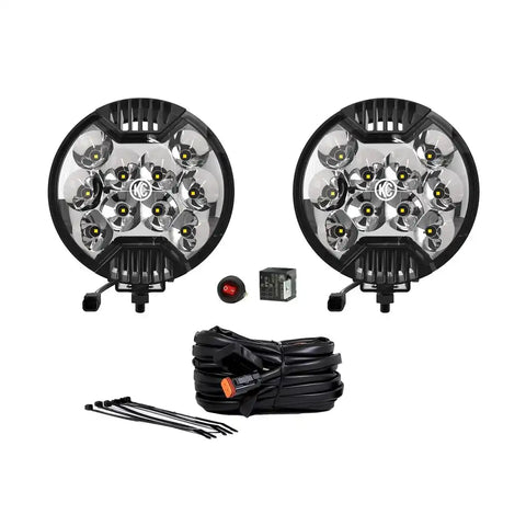 KC HILITE 0100 6' SLIMLITE LED - 2-LIGHT SYSTEM