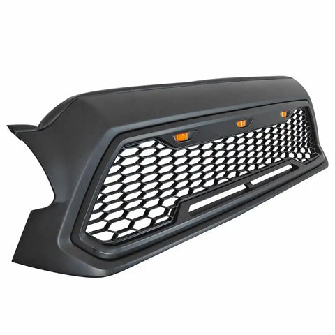 Paramount Automotive 41-0201MB - Matte Black ABS LED Impulse Mesh Grille
