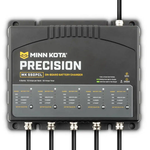 MINN KOTA 1835500 BATTCHGR MK 550PCL 12V 10 AMP/5 BNK