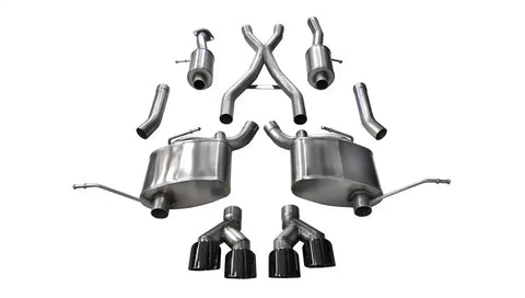 2.5' CAT-BACK DUAL REAR EXIT WITH T