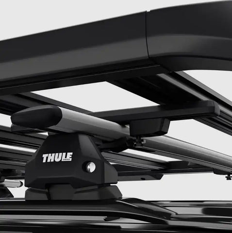Thule 611300 Roof Rack Cross Bar Mounting Kit For Attaching Thule Caprock Roof Platform To Existing Crossbar Systems