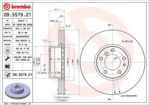 DISC BRAKE ROTOR