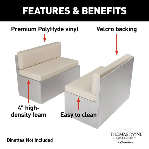 38' DINETTE CUSHIONS