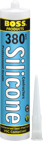 ACCUMETRIC 142265 CONTRACTORS SILICONE SEALANT WHITE