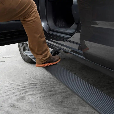 Go Rhino 20444580T Running Board E-Board E1 Protective Bedliner Coating Black Alu