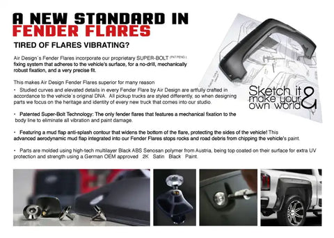 AIR DESIGN FO20A92 15-17 F-150 STYL KIT DAKAR STYLE SC