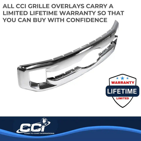 Coast To GI174 Overlay 1 Piece Bar Style Chrome Plated ABS Plastic