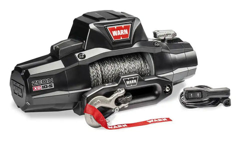 WARN Zeon 110010 XD 10-S 12V Winch – 10,000 lbs, 100 Ft Rope