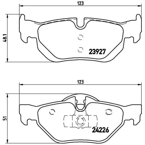 DISC BRAKE PAD SET