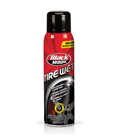 BLACK MAGIC  TIRE WET  AEROSOL 6/14